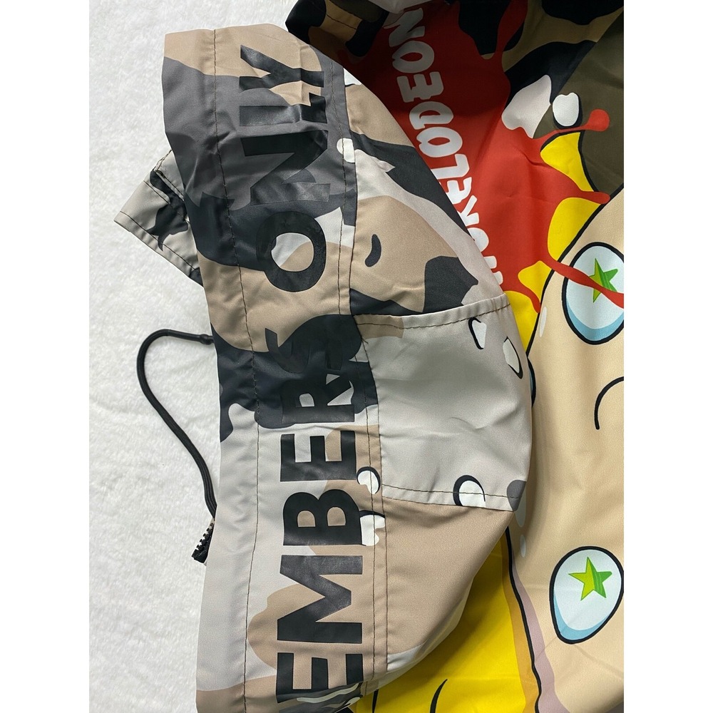Member Only X Nickelodeon Hey Arnold Camouflage Hooded Jacket Size Large. - Picture 3 of 10